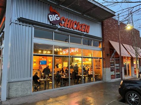 Big chicken renton - Aug 28, 2023 · Big Chicken is at 921-A North 10th Street at the Landing in Renton and can be reached at 425-207-8717. Big Chicken is open daily from 11 a.m. to 9 p.m. The store will close early at 5 p.m. on Christmas Eve and is closed Christmas Day. New Year’s Eve and New Year’s Day will be open regular hours. 
